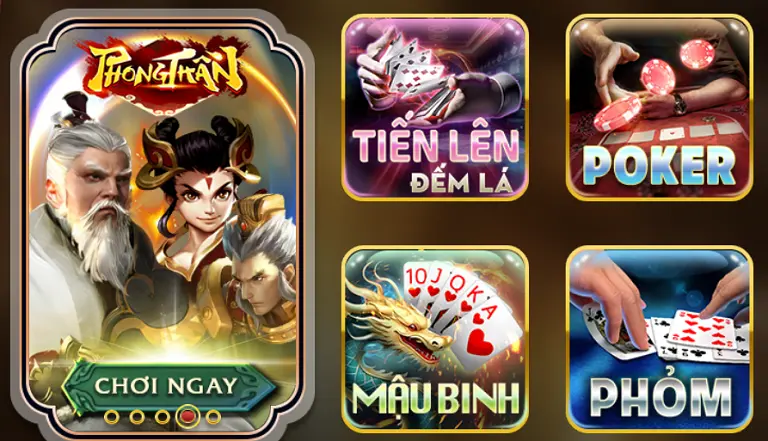 Giới thiệu sơ lược về sảnh game bài iwin