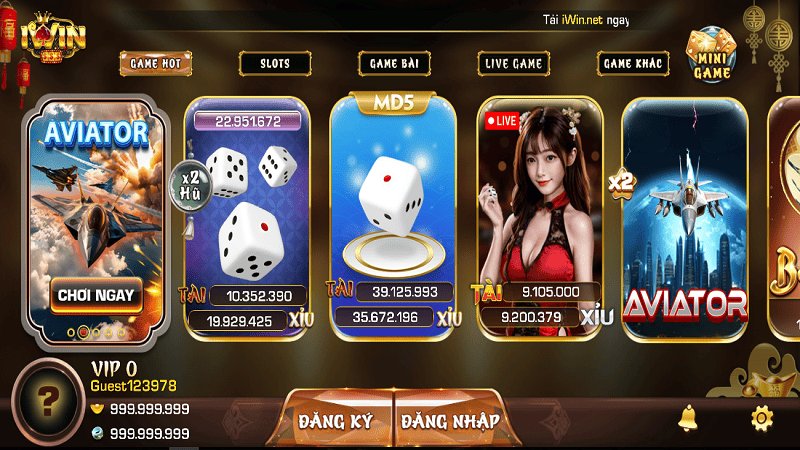 iWin – Cổng game thượng lưu, đẳng cấp tại thị trường châu Á