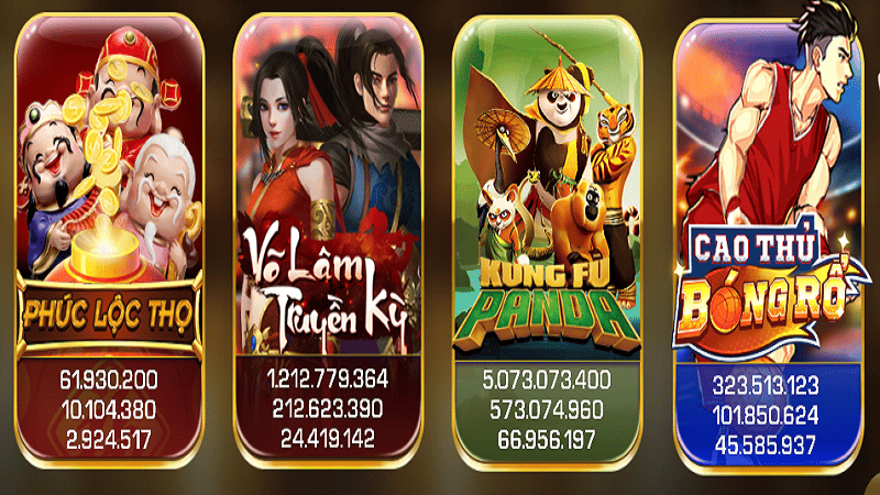 Slot nổ hũ iWin đa chủ đề, phong phú loại hình